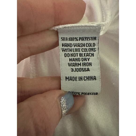 Cecico white asymmetrical lined pull on skirt size Medium - Picture 4 of 12